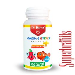 Dr. Herz Omega-3 500 mg gyerek kapszula (60 db)