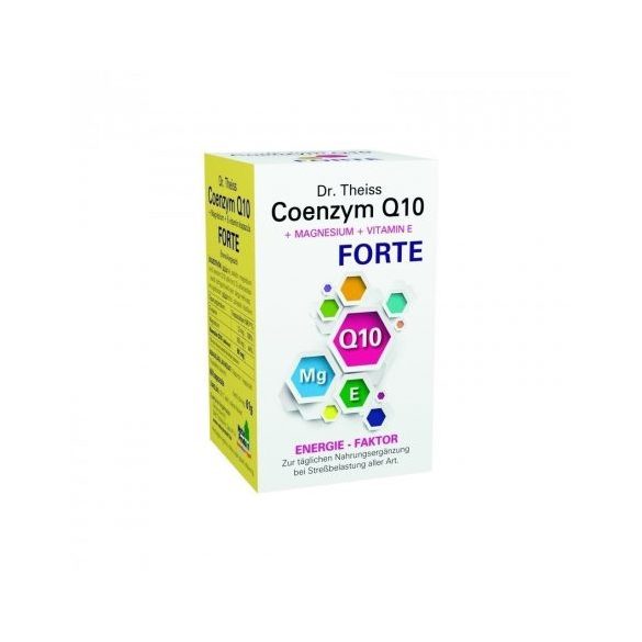 Dr. Theiss Coenzym Q10 + Magnézium + E-vitamin Forte kapszula (60 db)