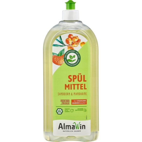 Almawin Bio kézi mosogatószer homoktövis, mandarin (1000 ml)