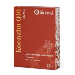   Bioheal Koenzim Q10 60 mg Szelénnel E-vitaminal és B1-vitaminnal (30 db)