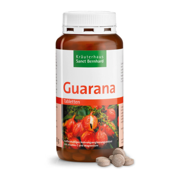 Sanct Bernhard Guarana tabletta (250 db)