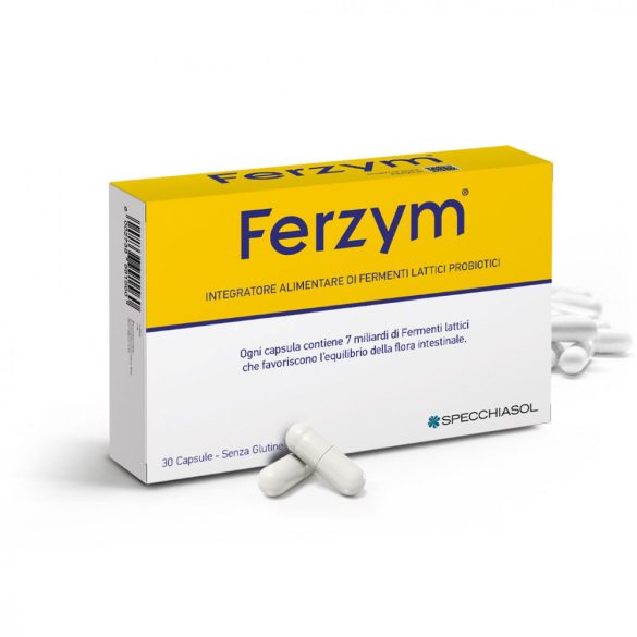 Natur Tanya® S. Ferzym® bélflóra kapszula -  probiotikum, szinergista prebiotikummal, B-vitaminokkal (30 db)