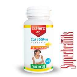 Dr. Herz CLA 1000 mg + E-vitamin kapszula (60 db)