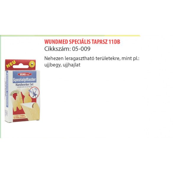 WundMed Speciális tapasz (11 db)
