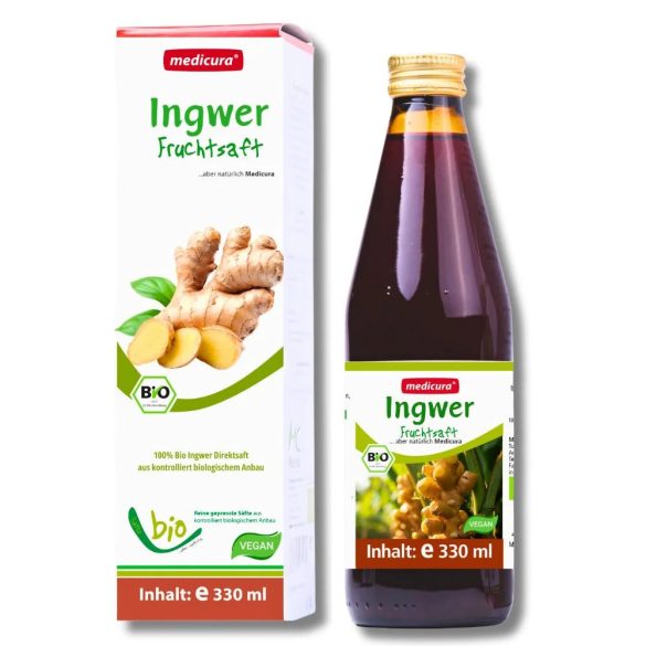 Medicura Bio gyömbérlé 100%-os (330 ml)