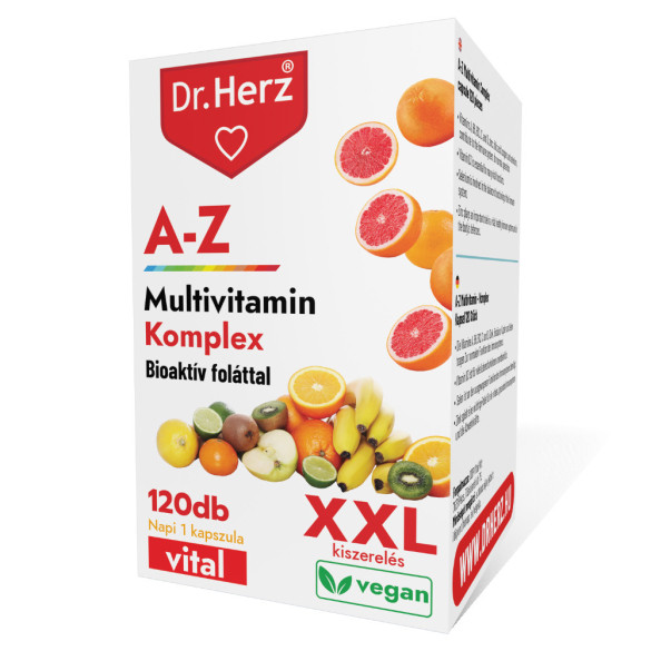 Dr. Herz A-Z Multivitamin Komplex kapszula (120 db)