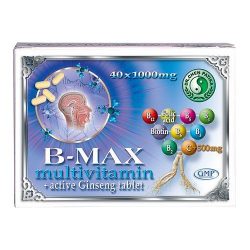 Dr. Chen B-Max Multivitamin és ginseng tabletta (40 db)
