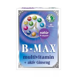 Dr. Chen B-Max Multivitamin és ginseng tabletta (40 db)