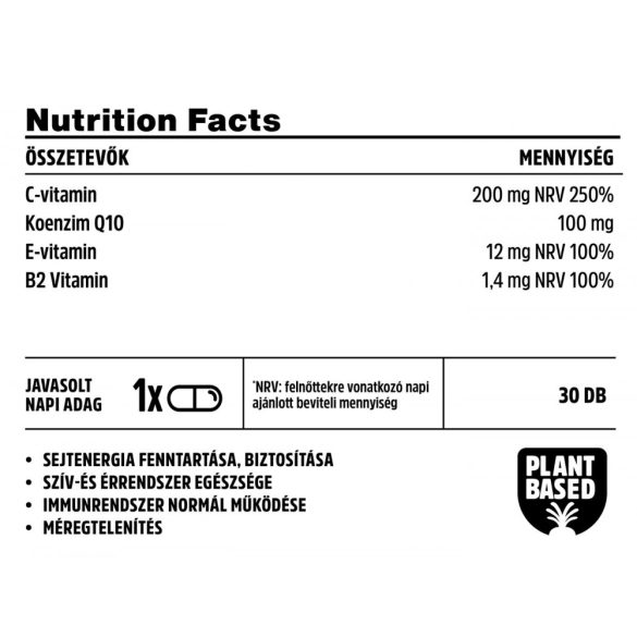 Vitamin Bottle Koenzim Q10 100 mg kapszula (30 db)