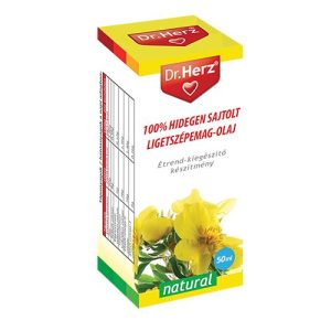 Dr. Herz 100% Hidegen sajtolt ligetszépe olaj (50 ml)