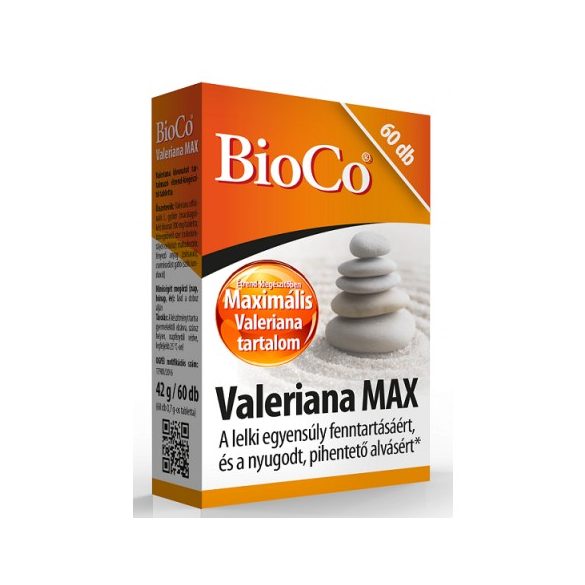 BioCo Valeriana Max tabletta (60 db)