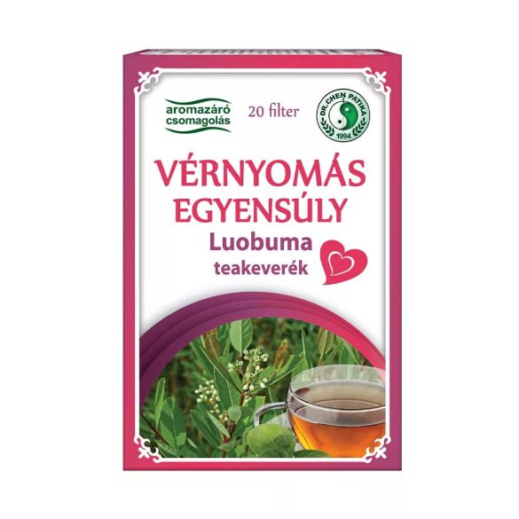 Dr. Chen Vérnyomás egyensúly / Luobuma filteres tea (20 db)