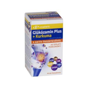 Innopharm Glükozamin Plus + Kurkuma filmtabletta (90 db)