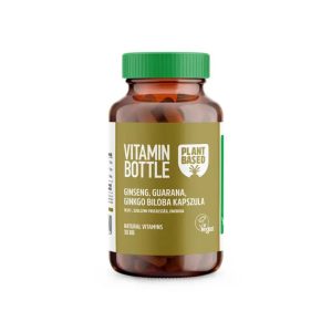 Vitamin Bottle Ginseng, Guarana, Ginkgo Biloba kapszula (30 db)