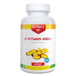 Dr. Herz E-vitamin 400IU lágyzselatin kapszula (60 db) 