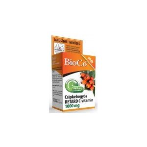 BioCo Csipkebogyós Retard C-vitamin 1000 mg tabletta (60 db)