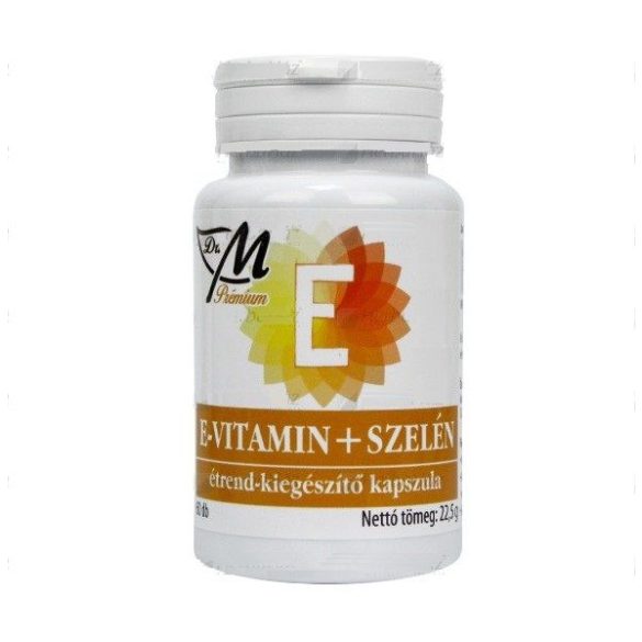 Dr. M Prémium E-vitamin + szelén kapszula (60 db)