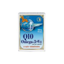   Dr. Chen Q10 Koenzim+Omega-3 lágyzselatin kapszula E-Vitaminnal (40 db)