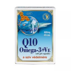   Dr. Chen Q10 Koenzim+Omega-3 lágyzselatin kapszula E-Vitaminnal (40 db)