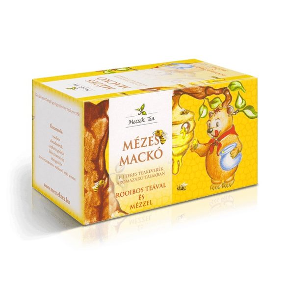 Mecsek Tea Mézes mackó tea, rooibos teával és mézzel, filteres (20 db)