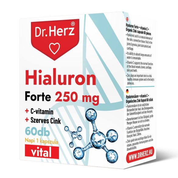 Dr. Herz Hialuron Forte 250 mg kapszula (60 db)