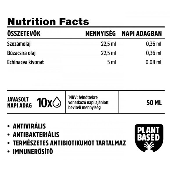 Vitamin Bottle Bíborkasvirág - Echinacea csepp (50 ml)