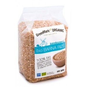 GreenMark Bio barna rizs kerekszemű (500 g)