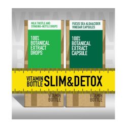 Vitamin Bottle Slim & Detox  (50 ml + 60 db)