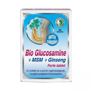 Dr. Chen Bio Glucosamine+Msm+Ginseng forte tabletta (40 db)