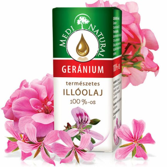 Medinatural 100%-os Geránium illóolaj (10 ml)