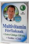 Dr. Chen Multivitamin férfiaknak + Ginkgo Biloba + Szelén + Cink (30 db) Dr. Chen Multivitamin férfiaknak + Ginkgo Biloba + Szelén + Cink (30 db)