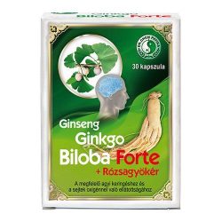   Dr. Chen Ginseng Ginkgo Biloba Forte + rózsagyökér kapszula (30 db) 