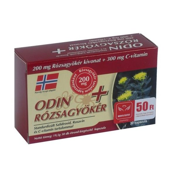 Odin rózsagyökér plus kapszula (30 db)