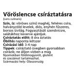 Dénes Natura Vöröslencse csíráztatásra (200 g)