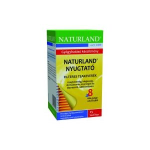 Naturland Nyugtató filteres teakeverék (25 x 1,5 g) Naturland Nyugtató filteres teakeverék (25 x 1,5 g)