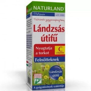 Naturland Lándzsás útifű + C-vitamin felnőtt szirup (150 ml)