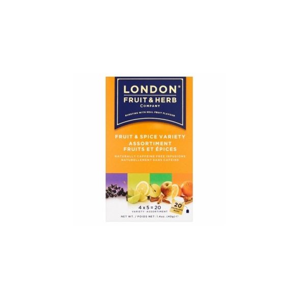 London Gyümölcs Fűszeres koffeinmentes tea (20 db)