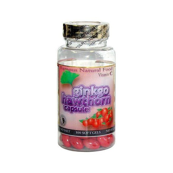 Dr. Chen Gingko és Galagonya kapszula C-vitaminnal (100 db)