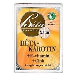   Dr. Chen Béta-karotin + E-vitamin + Cink lágyzselatin kapszula (60 db)