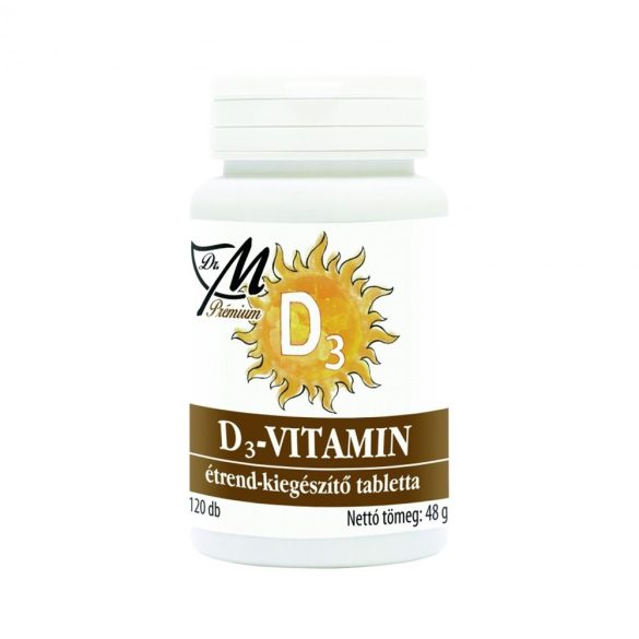 Dr. M Prémium D3-vitamin tabletta (120 db)