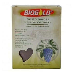 Biogold Bio Szőlőmag mikroőrlemény (150 g)