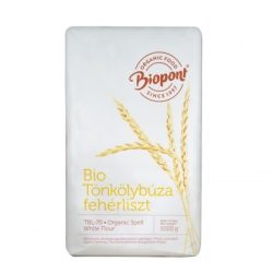 Biopont Bio Tönkölybúza fehérliszt, TBL 70 (1000 g) 