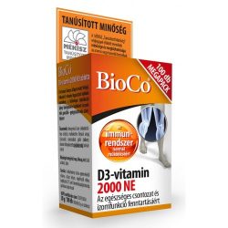 BioCo D3 vitamin 2000 NE tabletta MEGAPACK (100 db)
