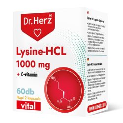 Dr. Herz Lysine-HCL + C-vitamin kapszula (60 db)