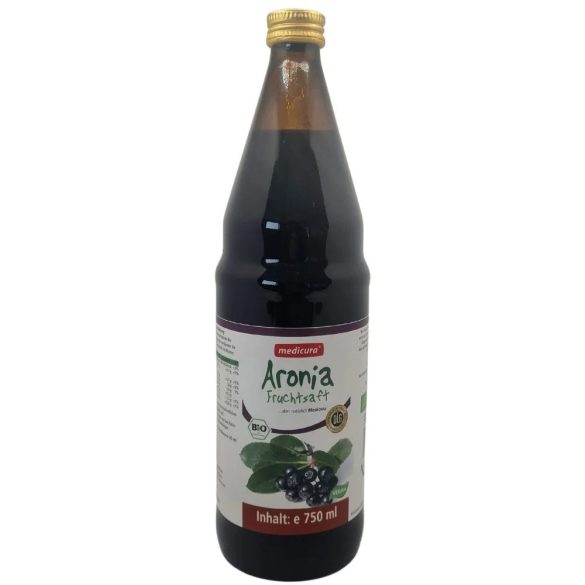 Medicura Bio Fekete berkenye 100% gyümölcslé (750 ml)