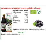 Medicura Bio Fekete berkenye 100% gyümölcslé (750 ml)