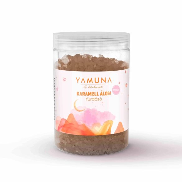 Yamuna Tégelyes fürdősó Karamell álom (1000 g)