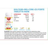 Dr. Herz Kalcium+Magnézium+Cink+D3 tabletta (90 db) 
