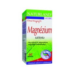 Naturland Magnézium tabletta (60 db)
