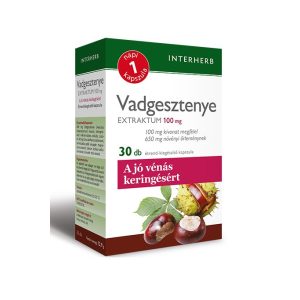 Interherb Napi 1 Vadgesztenye extraktum kapszula 100 mg (30 db) Interherb Napi 1 Vadgesztenye extraktum kapszula 100 mg (30 db)